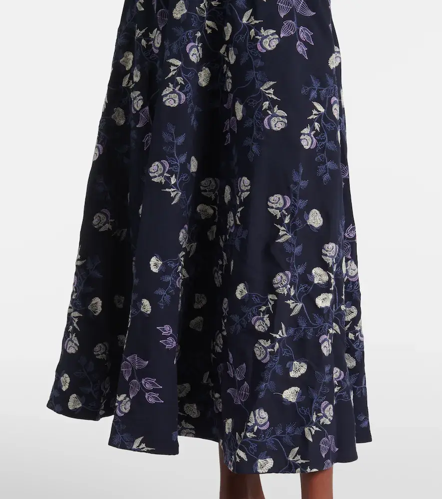 Agua by Agua Bendita Bergamot floral maxi skirt | Thumbnail 3