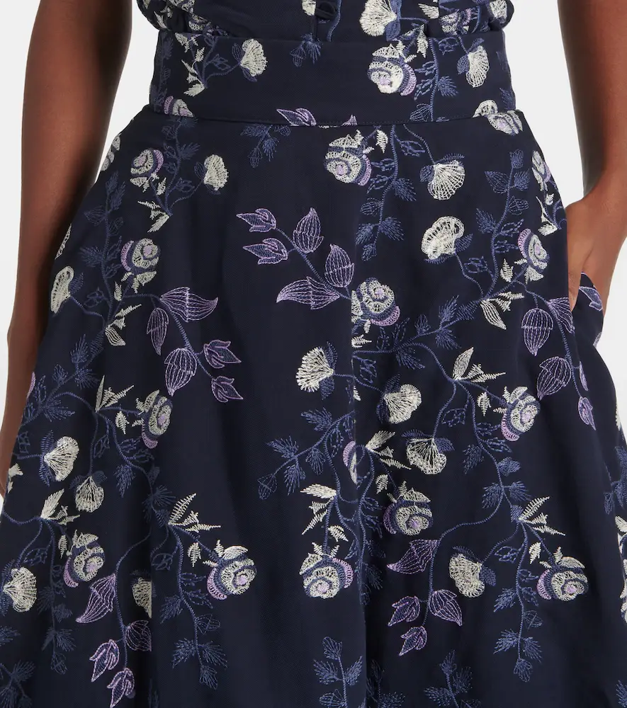 Agua by Agua Bendita Bergamot floral maxi skirt | Thumbnail 4