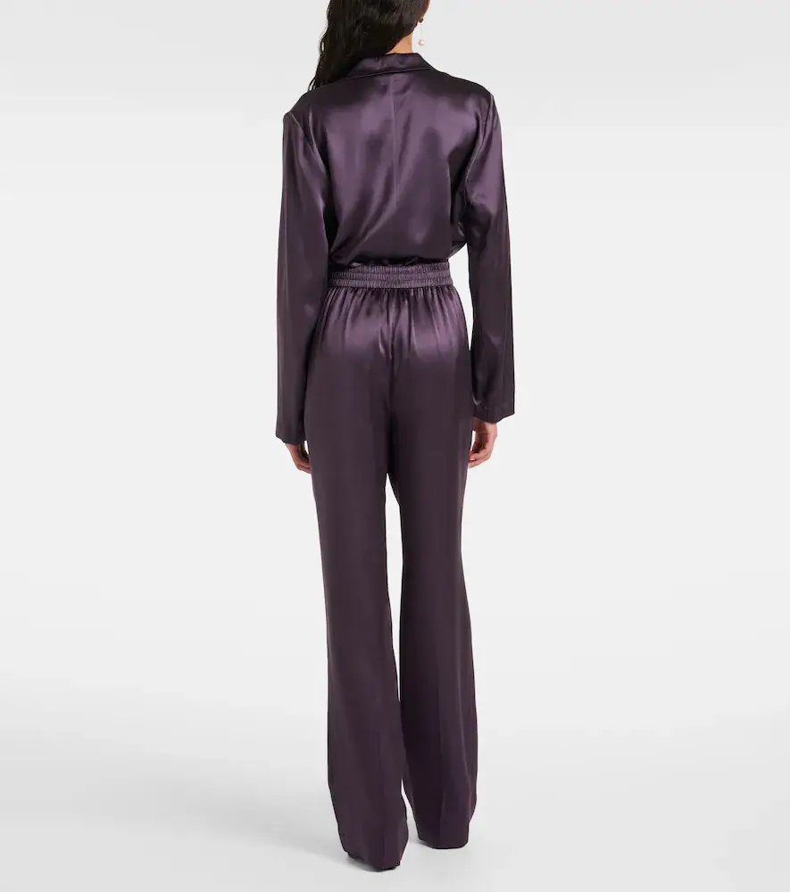 Joseph Tova high-rise silk satin wide-leg pants | Thumbnail 4