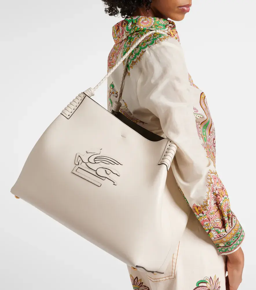 Etro Libra Large leather tote bag | Thumbnail 2 Etro Libra Large leather tote bag | Thumbnail 2