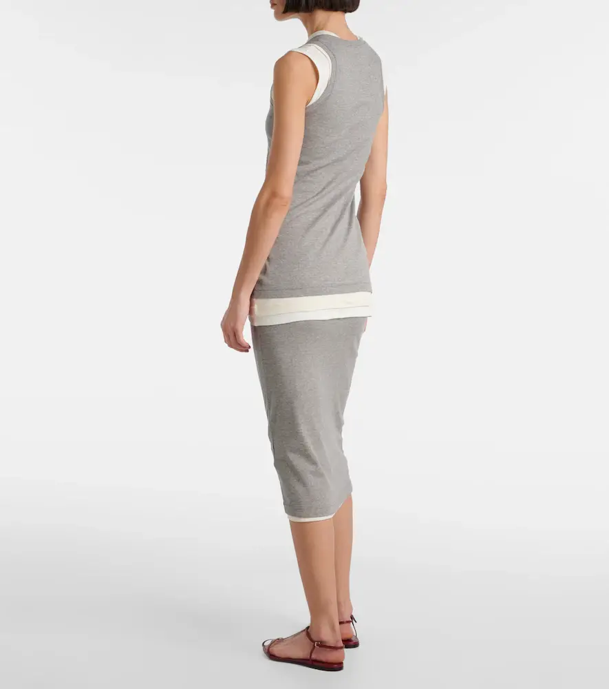 Jil Sander Set of 3 cotton tank tops | Thumbnail 5