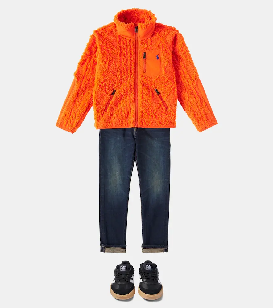 Polo Ralph Lauren Kids Teddy zip-up jacket | Thumbnail 4 Polo Ralph Lauren Kids Teddy zip-up jacket | Thumbnail 4