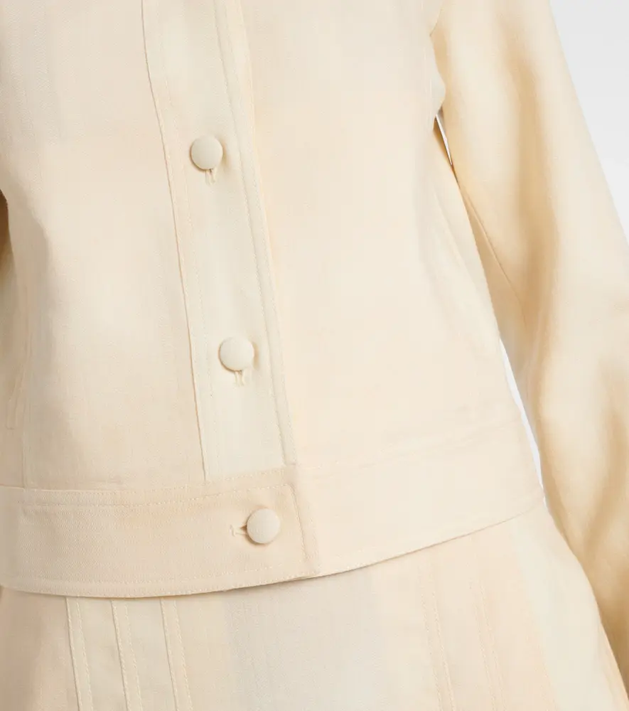 Gabriela Hearst Tereza short virgin wool jacket | Thumbnail 5