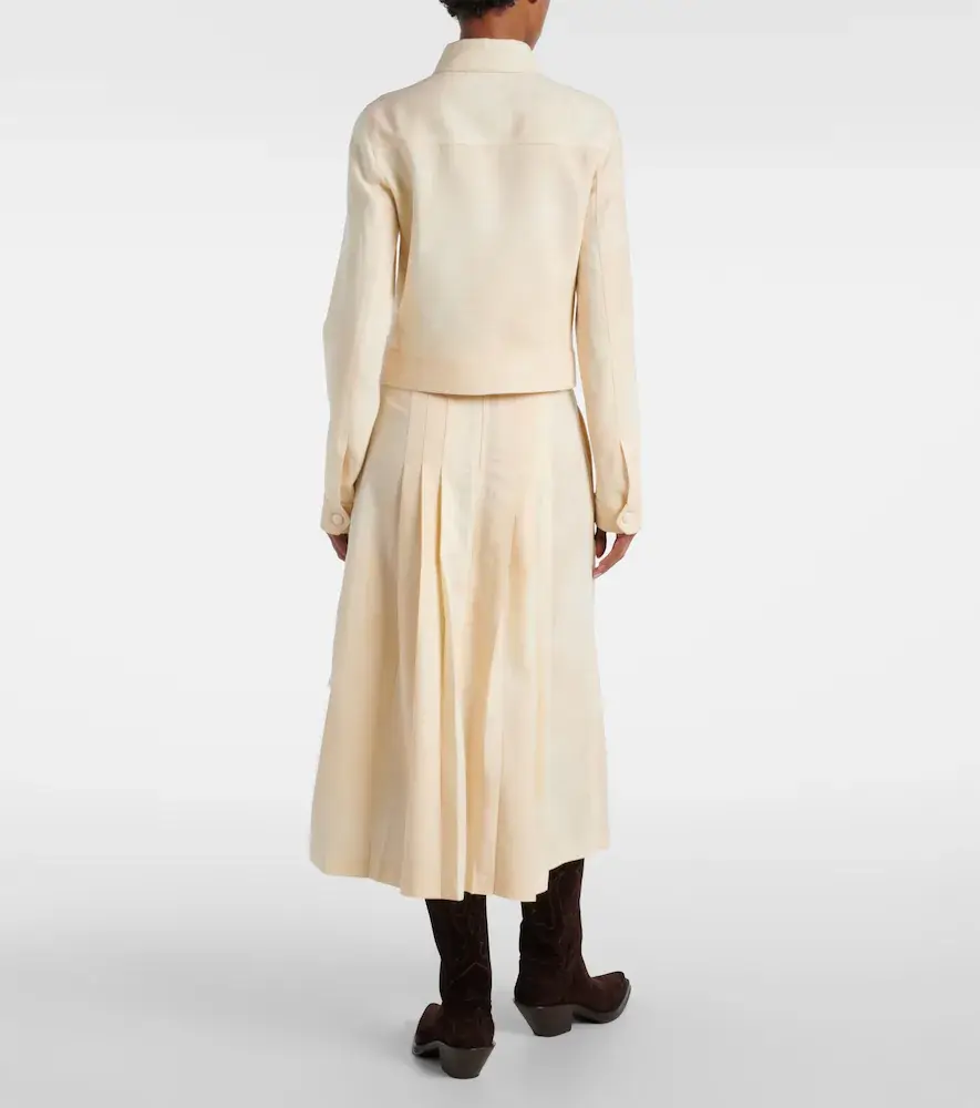 Gabriela Hearst Tereza short virgin wool jacket | Thumbnail 6