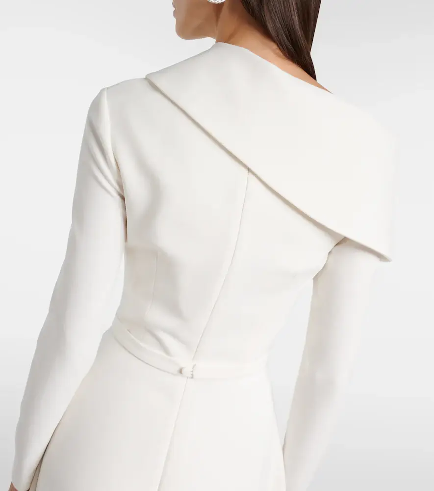 Safiyaa Odelle asymmetric midi dress | Thumbnail 3 Safiyaa Odelle asymmetric midi dress | Thumbnail 3