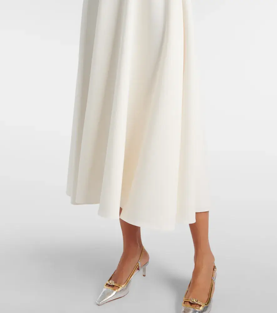 Safiyaa Odelle asymmetric midi dress | Thumbnail 4 Safiyaa Odelle asymmetric midi dress | Thumbnail 4