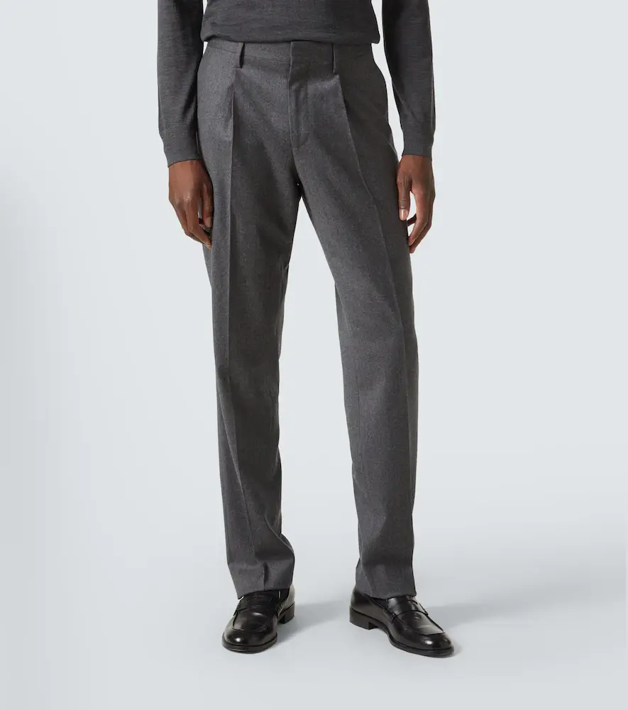 Lardini Wool and cashmere suit pants | Thumbnail 3 Lardini Wool and cashmere suit pants | Thumbnail 3