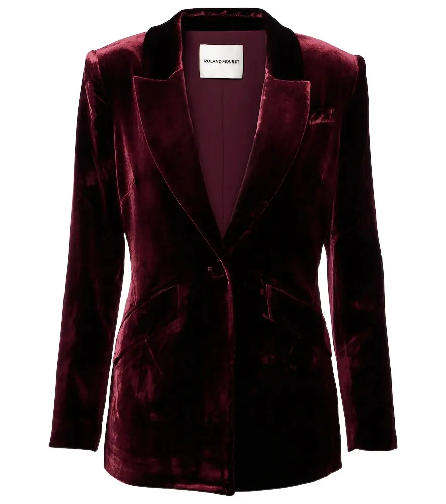 Roland Mouret Velvet blazer | Image 1 Roland Mouret Velvet blazer | Image 1