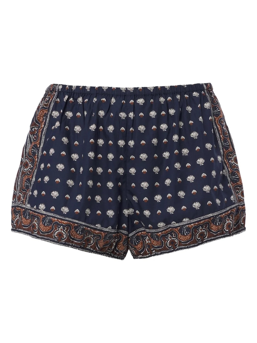 DÔEN Dôen Vienna printed cotton shorts