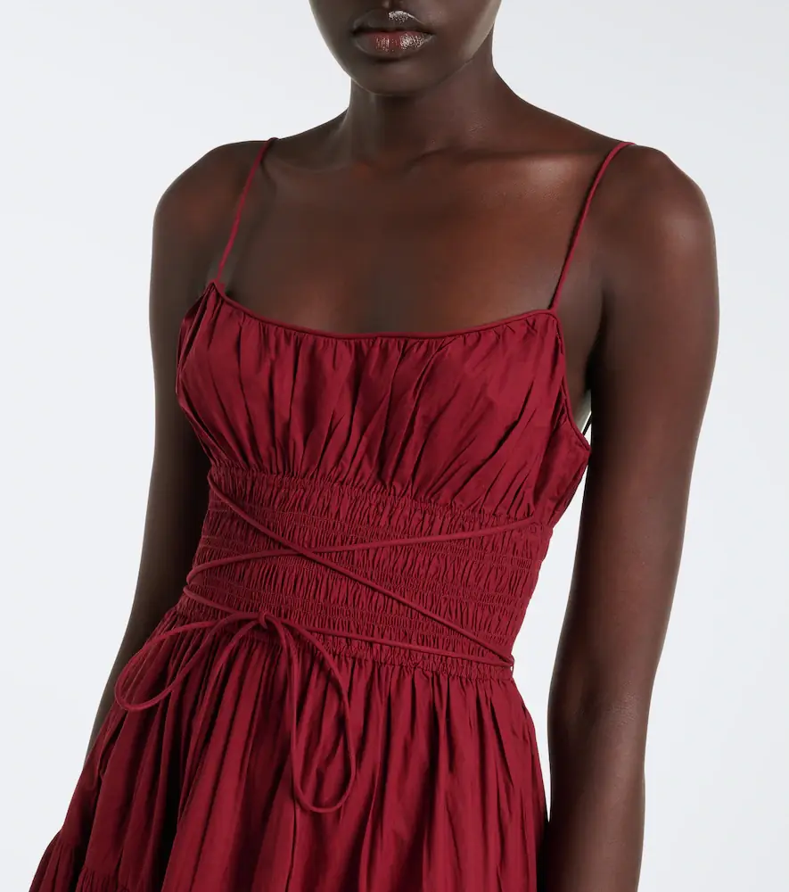 DÔEN Dôen Safia cotton poplin maxi dress | Thumbnail 2
