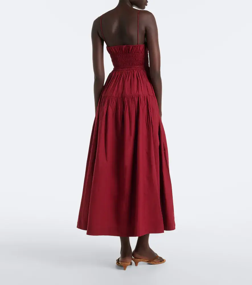 DÔEN Dôen Safia cotton poplin maxi dress | Thumbnail 3