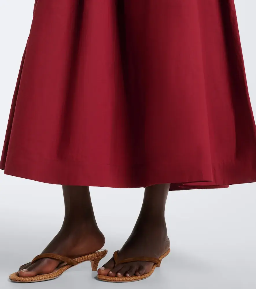 DÔEN Dôen Safia cotton poplin maxi dress | Thumbnail 5
