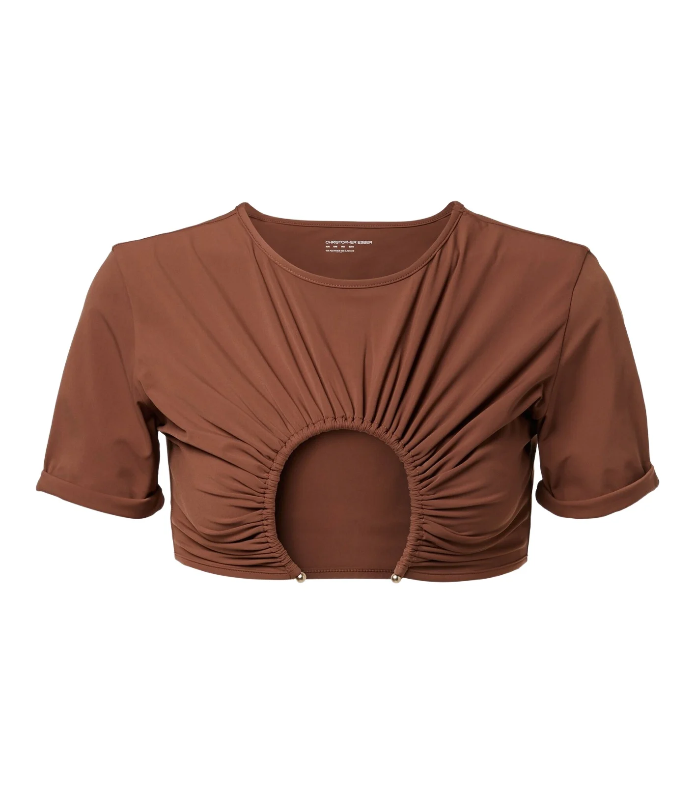 Christopher Esber Cutout bikini top