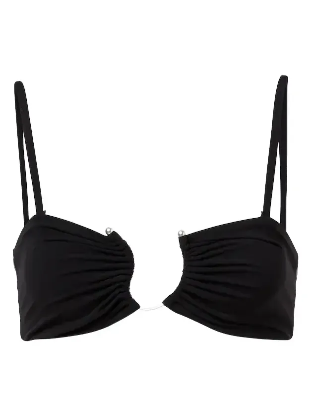 Christopher Esber Gathered bikini top