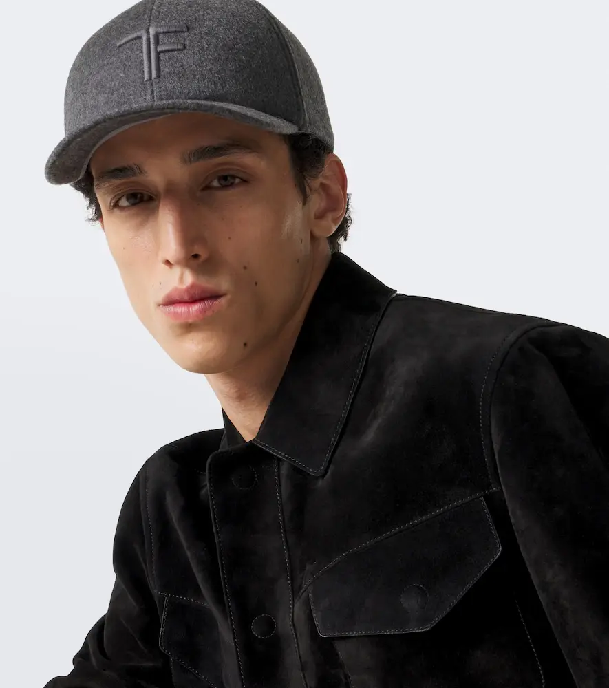 Tom Ford Logo cashmere baseball cap | Thumbnail 4 Tom Ford Logo cashmere baseball cap | Thumbnail 4