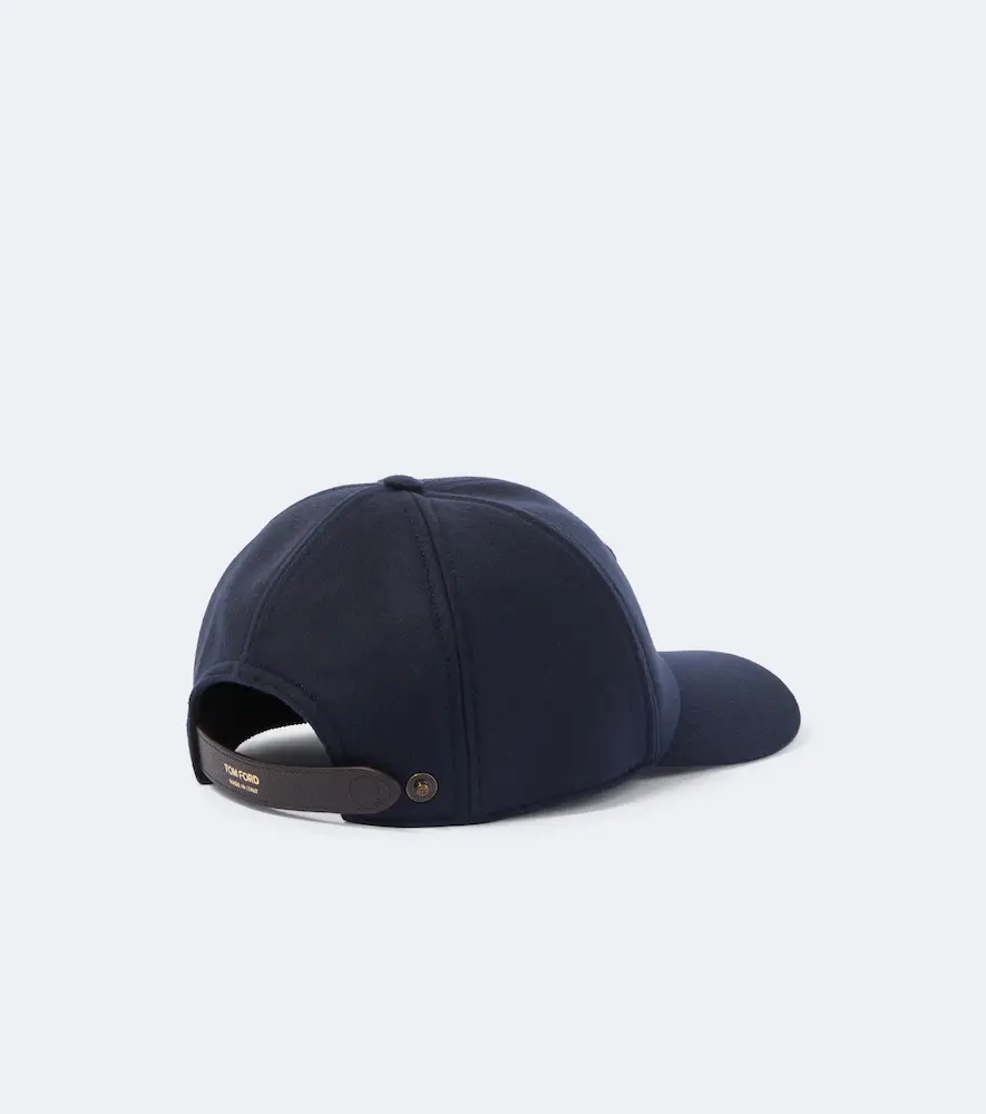 Tom Ford Logo cashmere baseball cap | Thumbnail 2 Tom Ford Logo cashmere baseball cap | Thumbnail 2