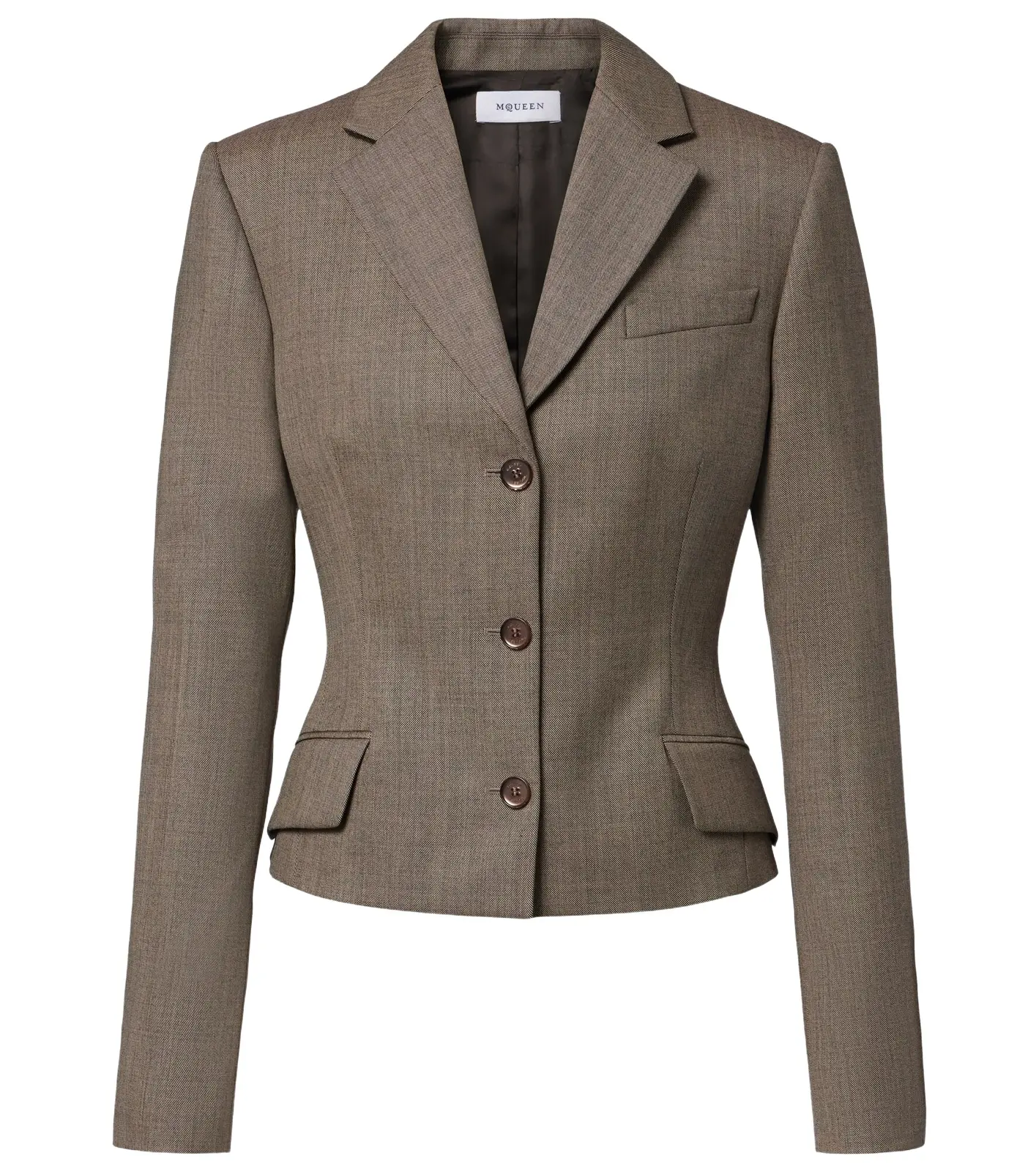 Cropped wool blazer Cropped wool blazer