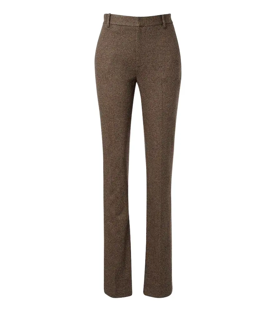 Ralph Lauren Collection Wool, silk and cashmere straight pants | Image 1 Ralph Lauren Collection Wool, silk and cashmere straight pants | Image 1