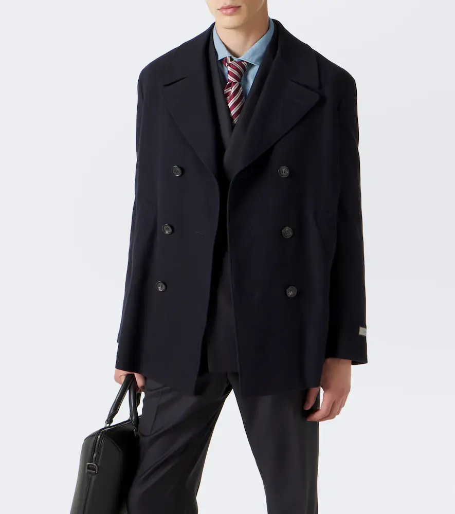 Canali Wool peacoat | Thumbnail 2 Canali Wool peacoat | Thumbnail 2