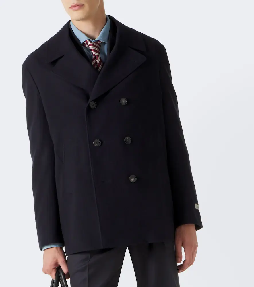 Canali Wool peacoat | Thumbnail 3 Canali Wool peacoat | Thumbnail 3