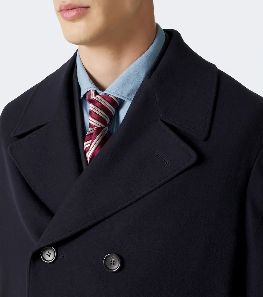 Canali Wool peacoat | Thumbnail 4 Canali Wool peacoat | Thumbnail 4