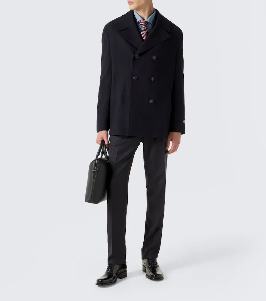 Canali Wool peacoat | Thumbnail 6 Canali Wool peacoat | Thumbnail 6