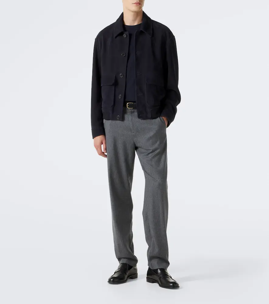 Canali Wool straight pants | Thumbnail 2 Canali Wool straight pants | Thumbnail 2