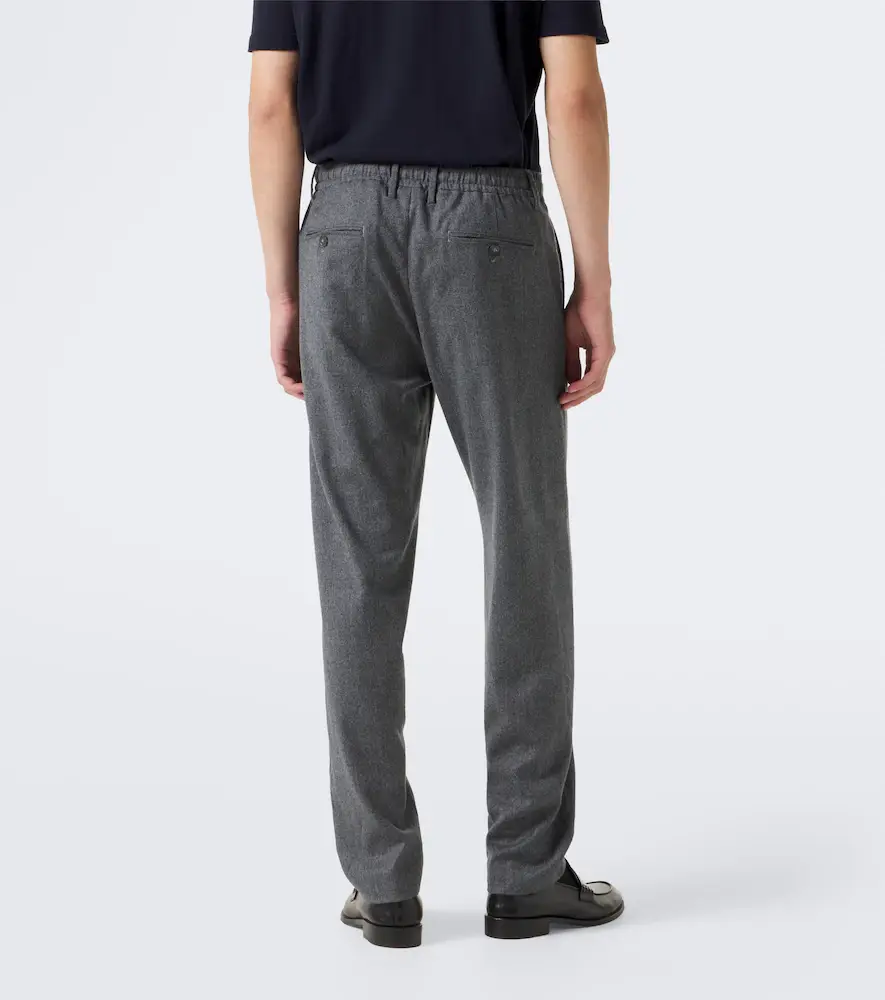 Canali Wool straight pants | Thumbnail 3 Canali Wool straight pants | Thumbnail 3