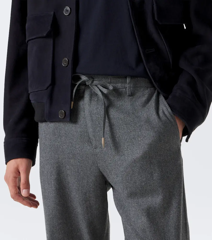Canali Wool straight pants | Thumbnail 4 Canali Wool straight pants | Thumbnail 4
