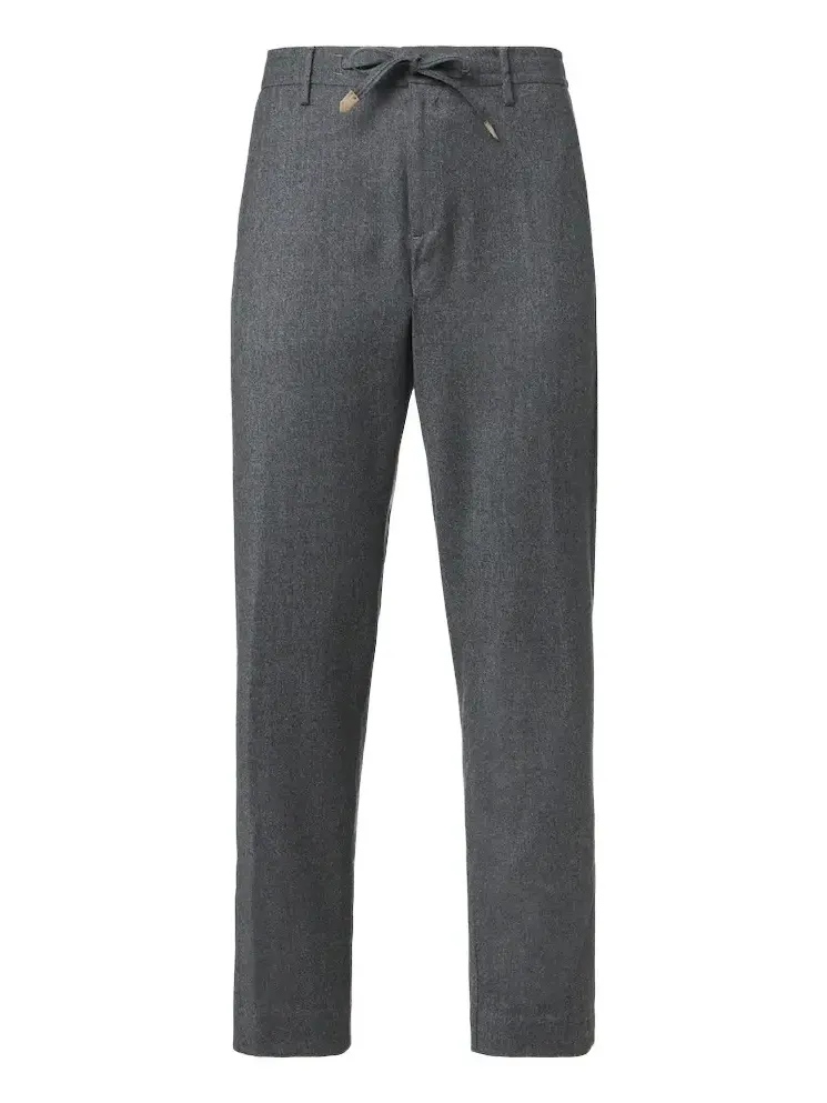 Wool straight pants Wool straight pants