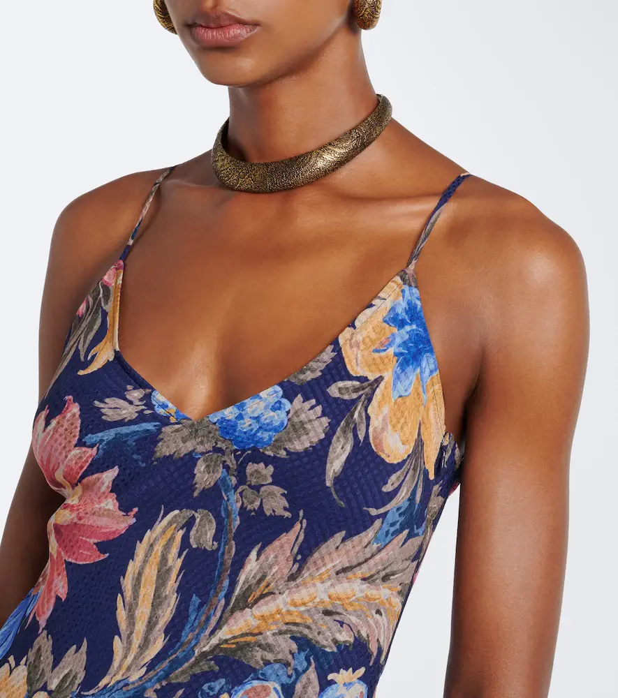 Etro Floral ruffled gown | Thumbnail 3 Etro Floral ruffled gown | Thumbnail 3