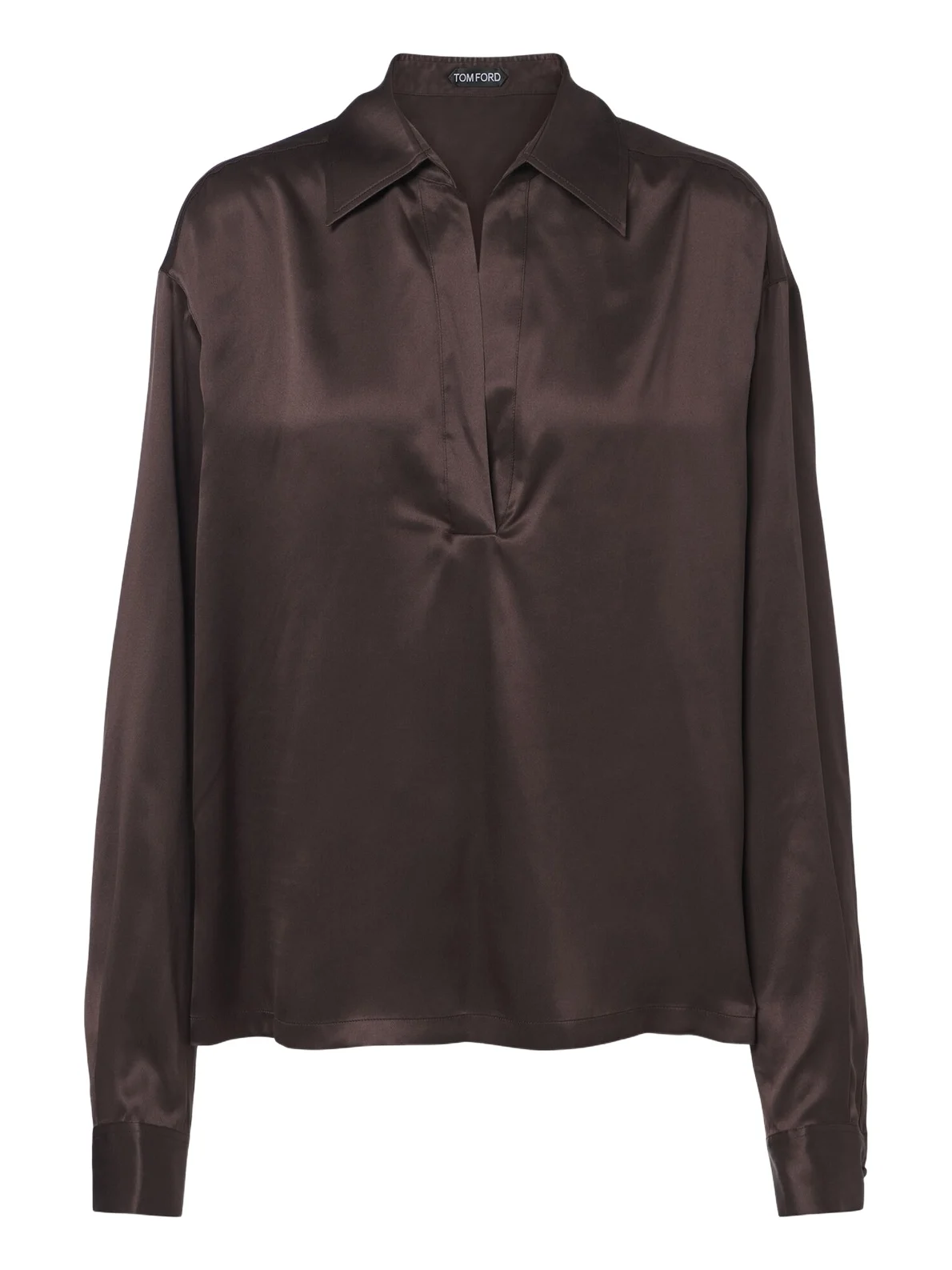 Silk satin blouse
