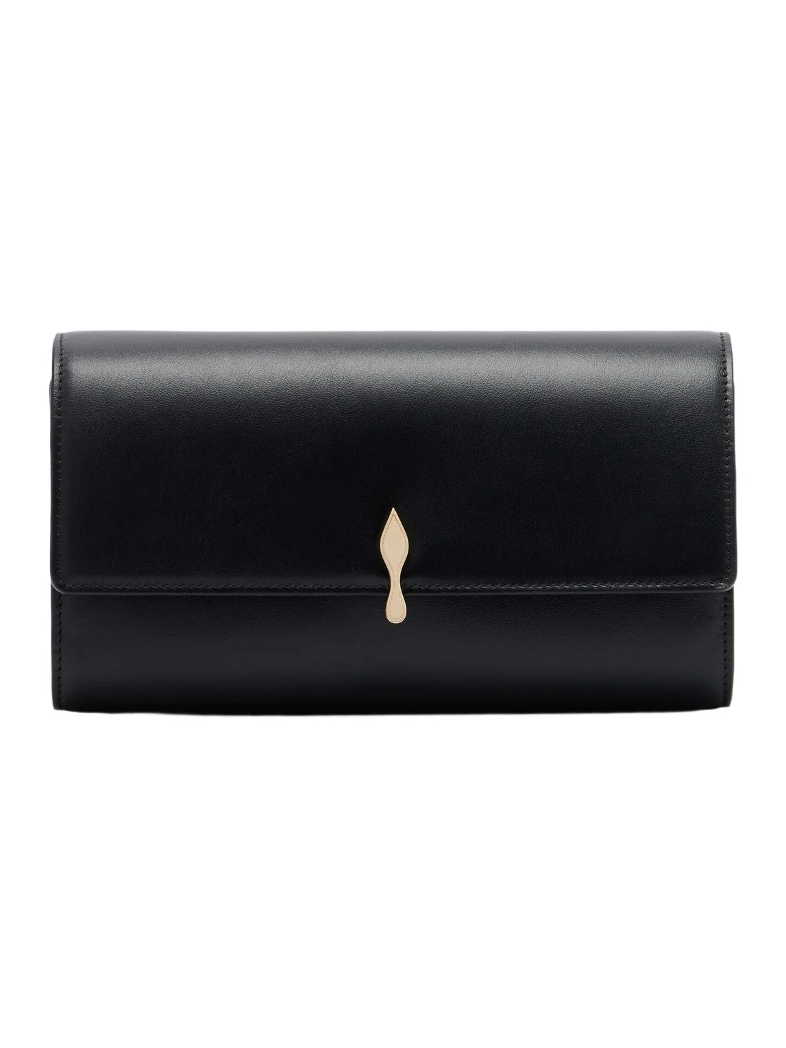 Bettina leather wallet on chain