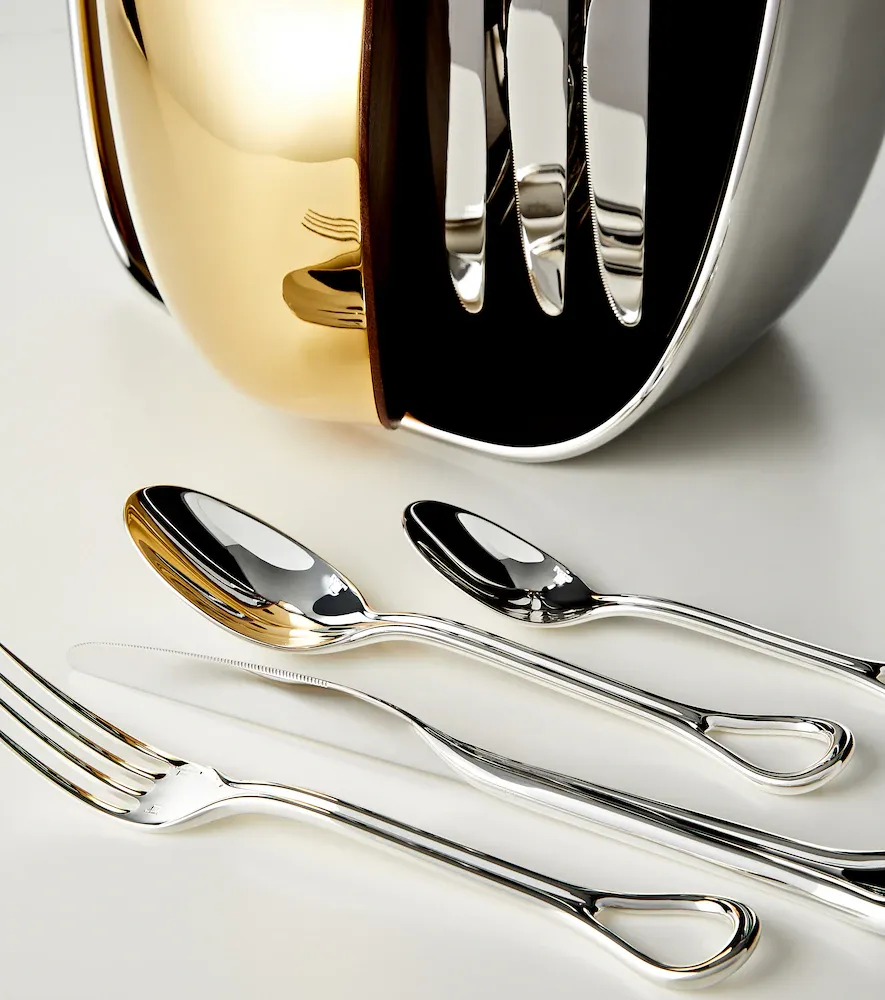 Christofle x Charlotte Chesnais Carrousel cutlery set and case | Thumbnail 3