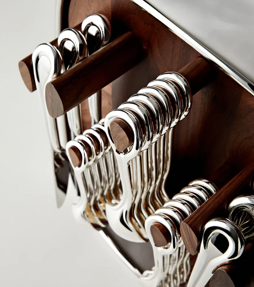 Christofle x Charlotte Chesnais Carrousel cutlery set and case | Thumbnail 4
