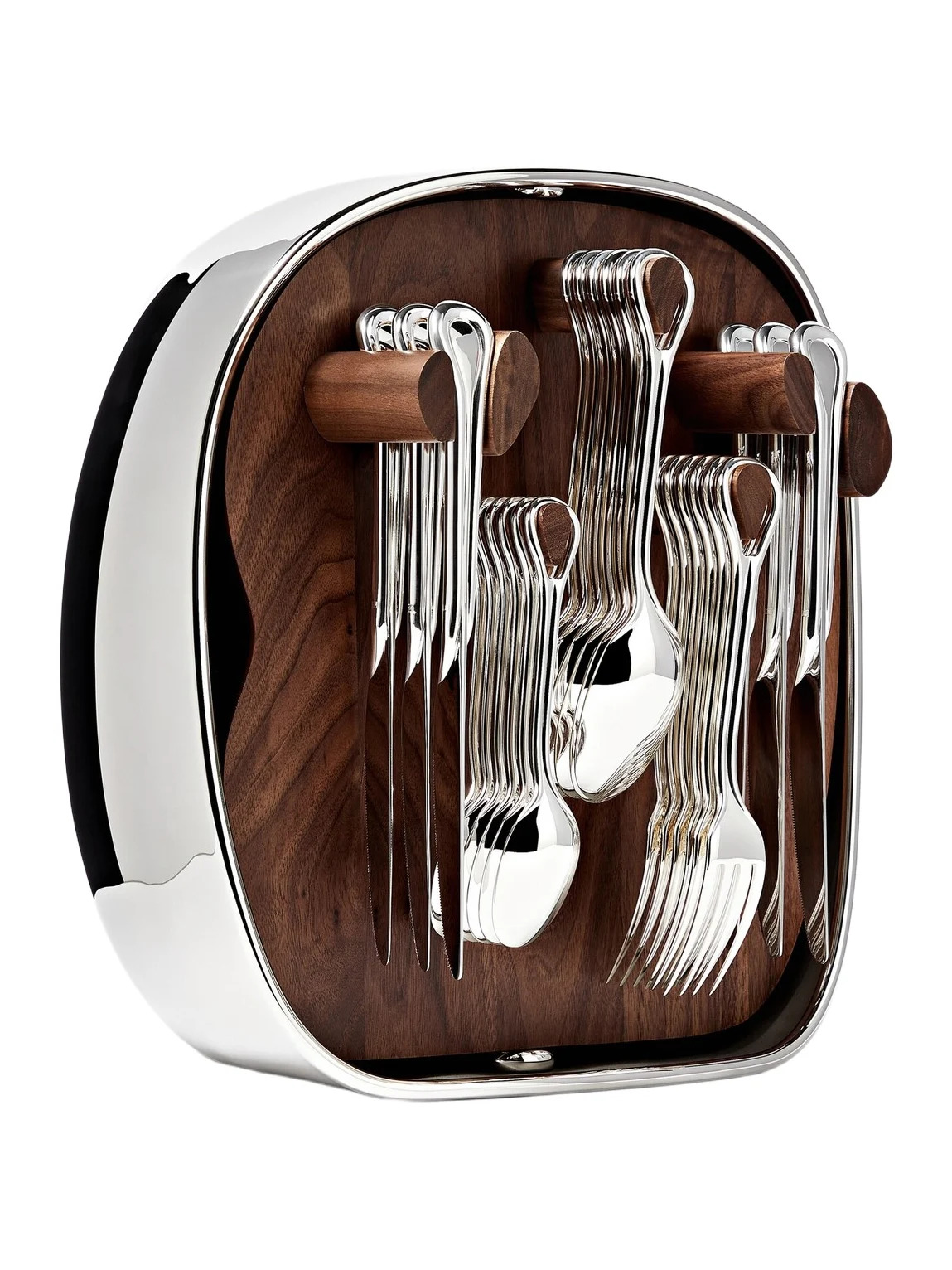 Christofle x Charlotte Chesnais Carrousel cutlery set and case