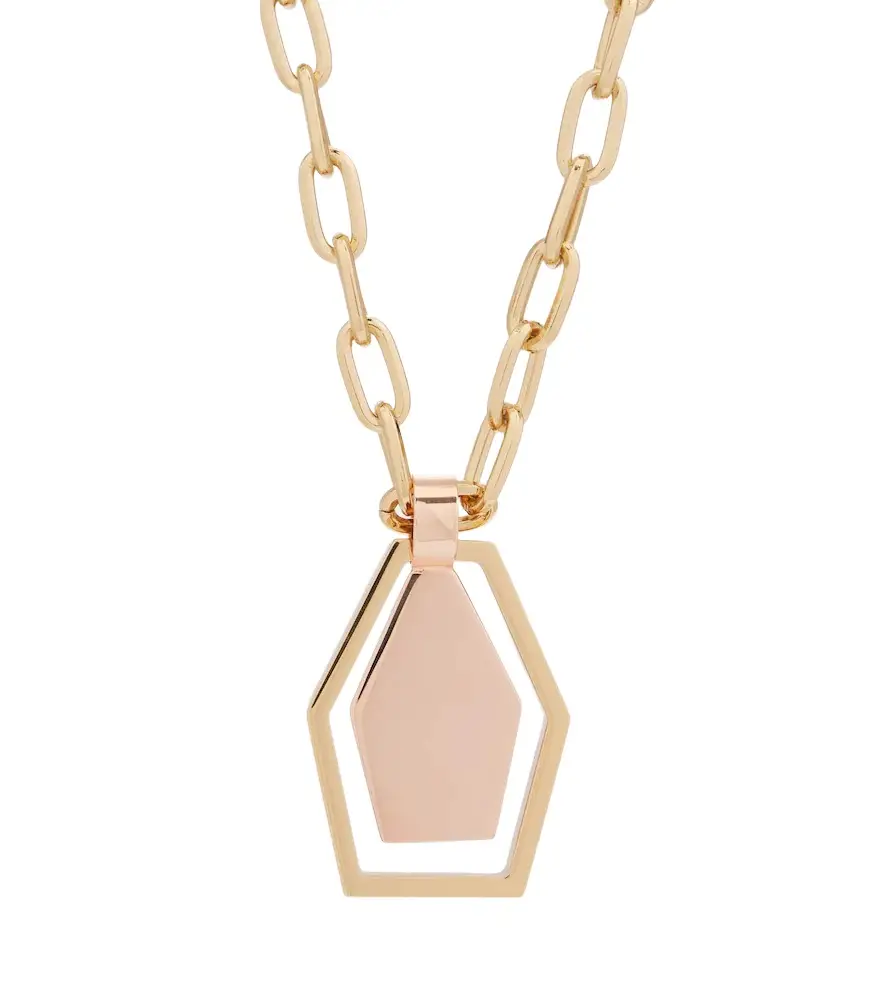 La DoubleJ Swinging Portal gold-plated necklace | Image 1 La DoubleJ Swinging Portal gold-plated necklace | Image 1