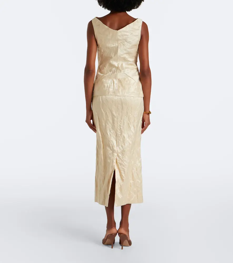 FFORME Cotton blend midi skirt | Thumbnail 6 FFORME Cotton blend midi skirt | Thumbnail 6