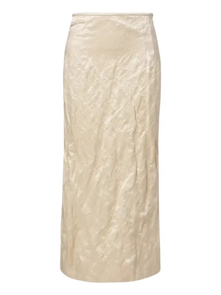 Cotton blend midi skirt Cotton blend midi skirt