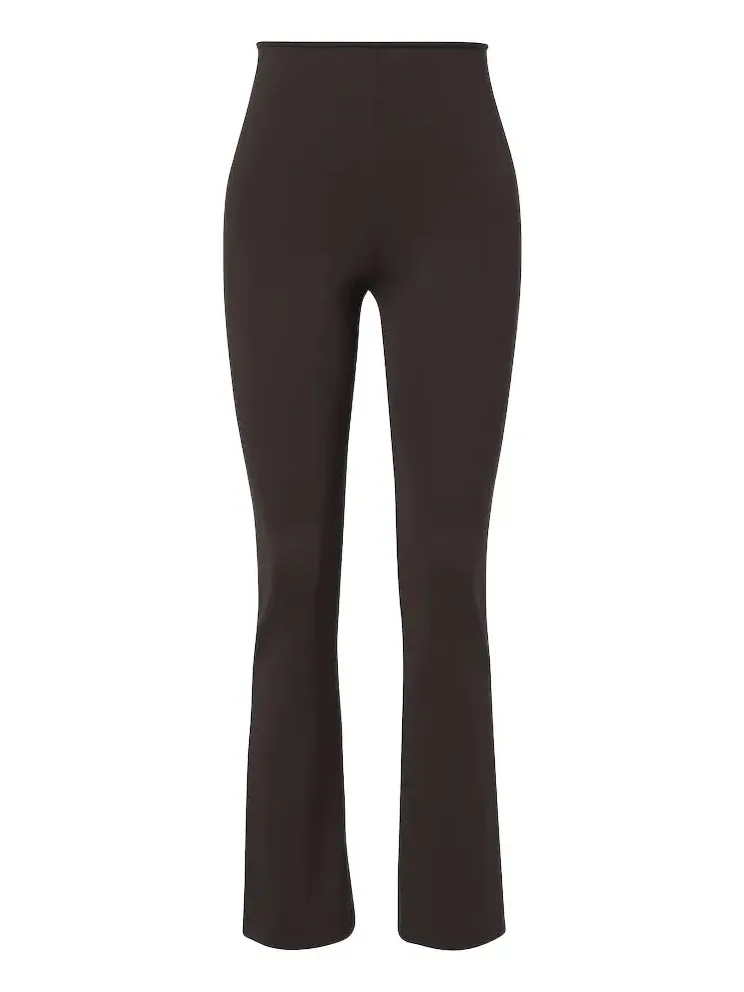 High-rise jersey leggings
