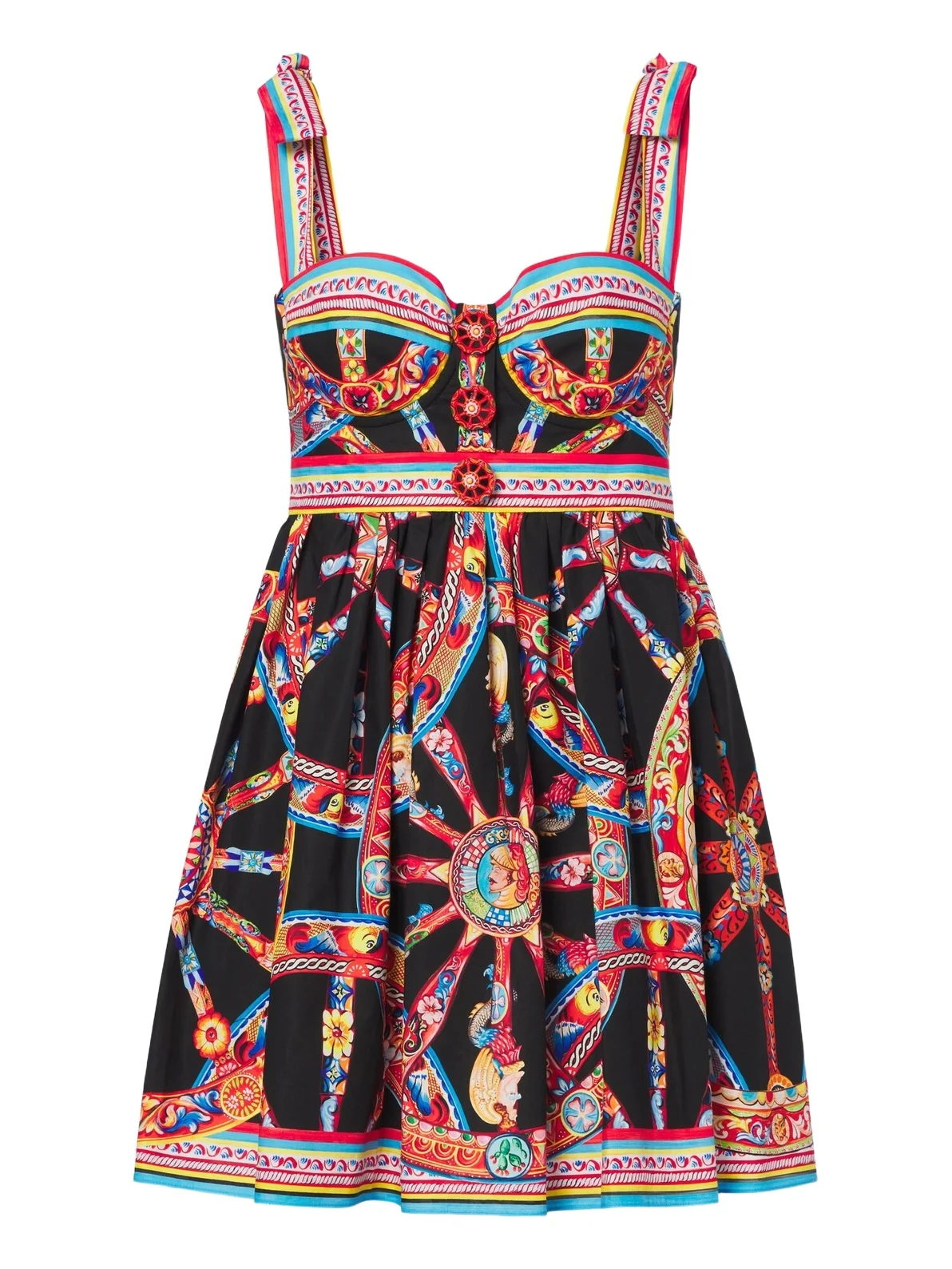 Carretto cotton minidress