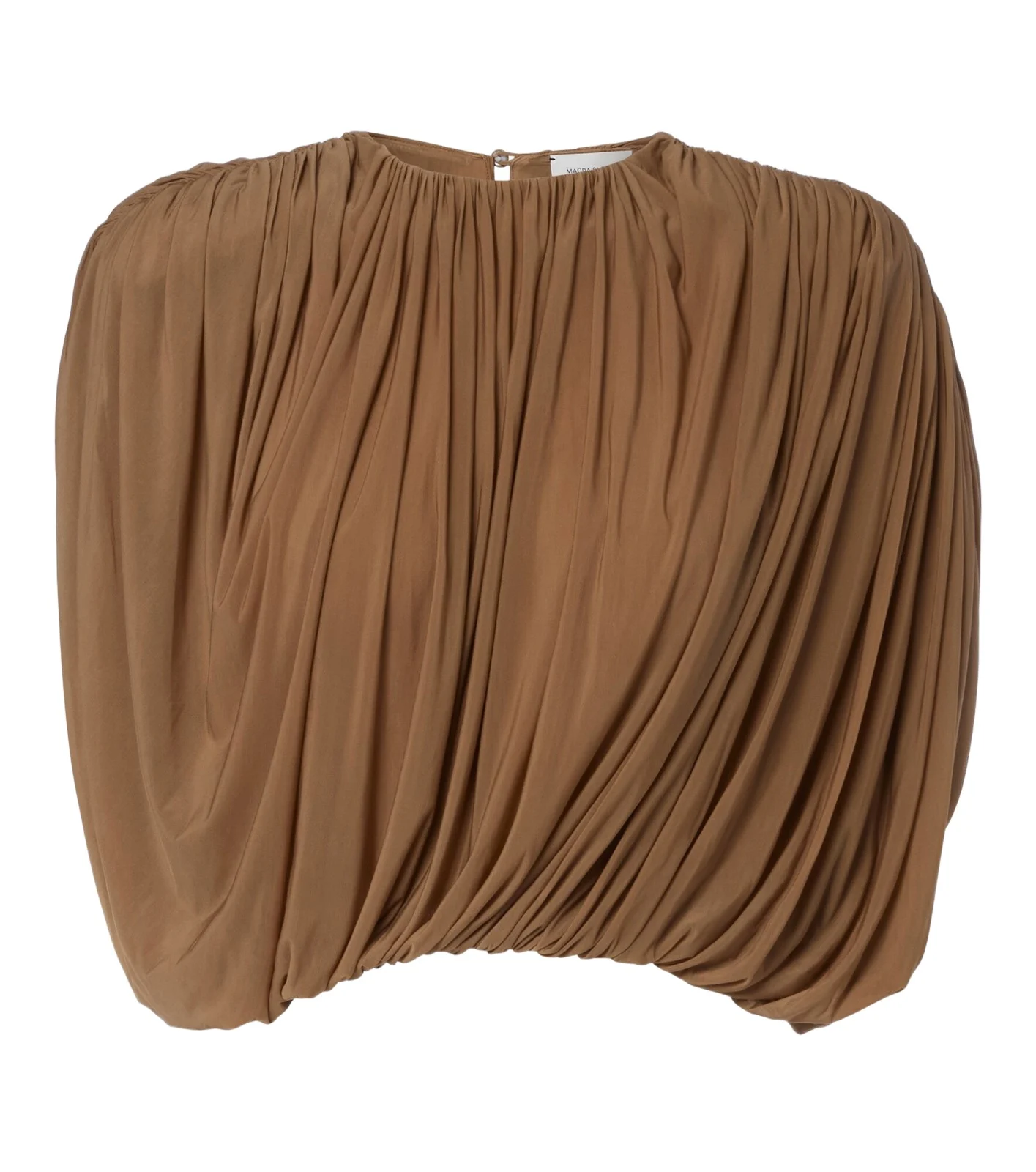 Draped jersey crop top Draped jersey crop top