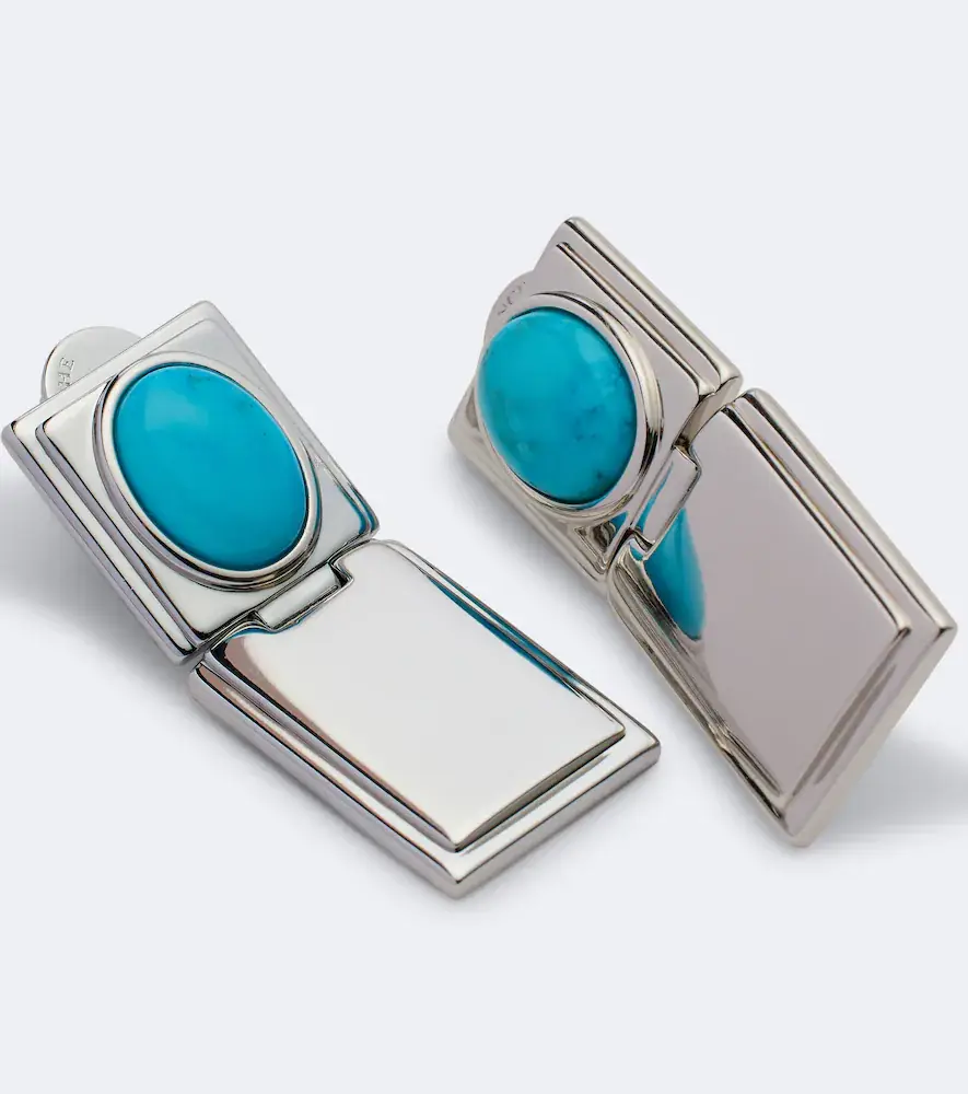 Déhanche Déhanche Embellished pendant earrings | Thumbnail 4