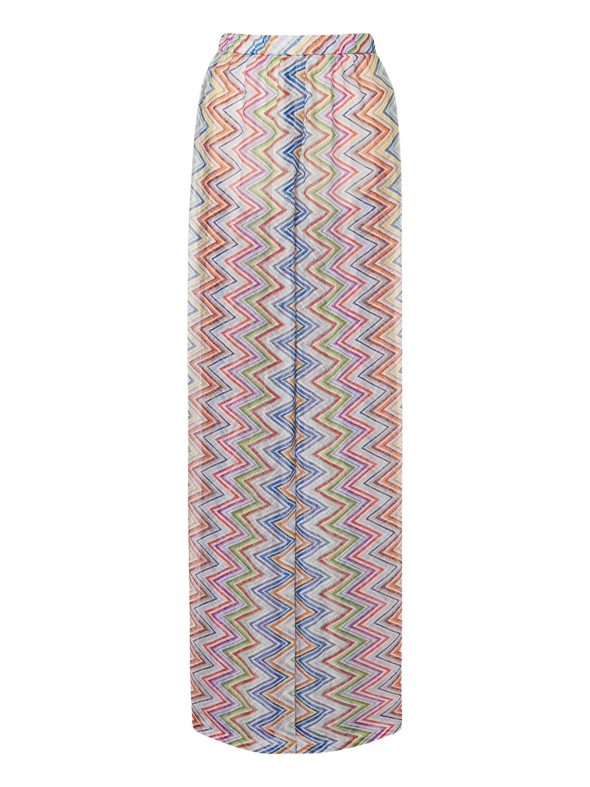 Zigzag wide-leg pants Zigzag wide-leg pants