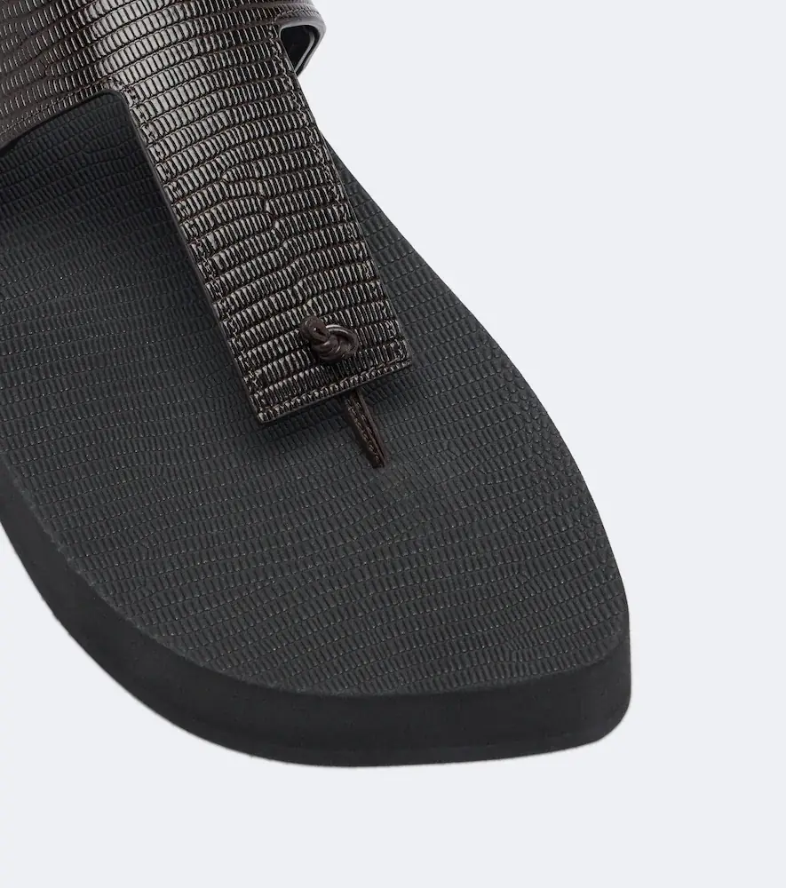 CHRISTEN Edge leather thong sandals | Thumbnail 3 CHRISTEN Edge leather thong sandals | Thumbnail 3