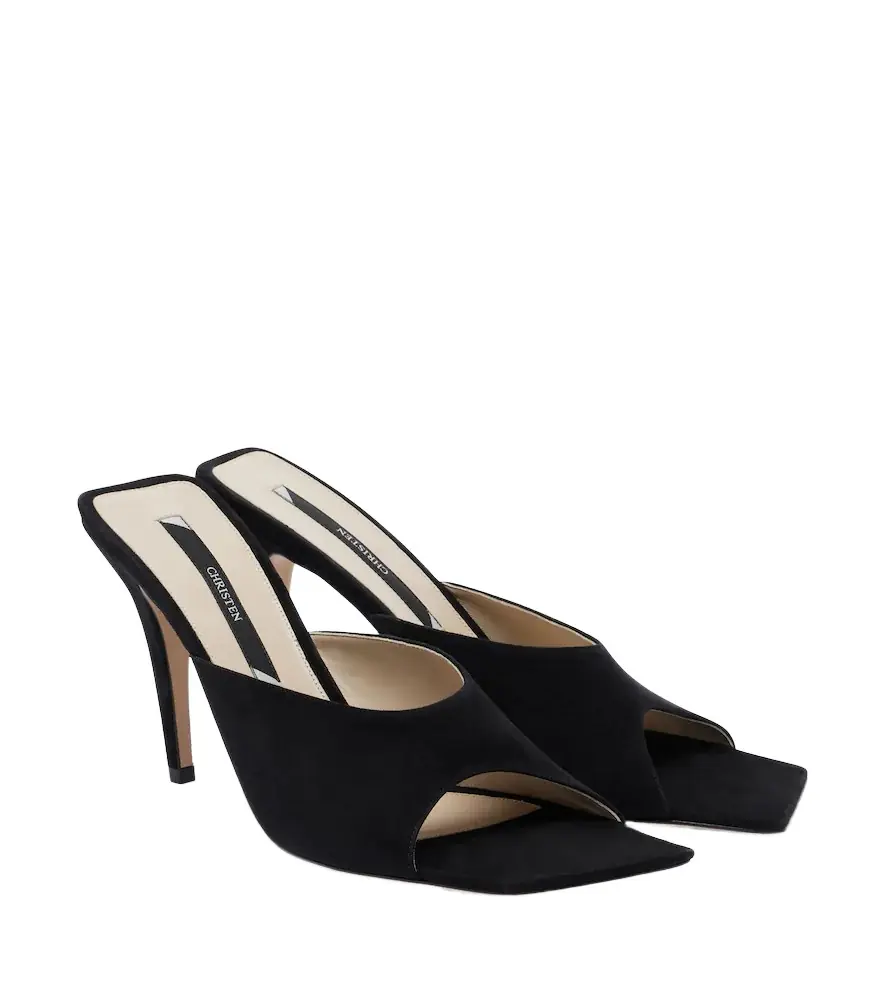 Edge suede mules Edge suede mules