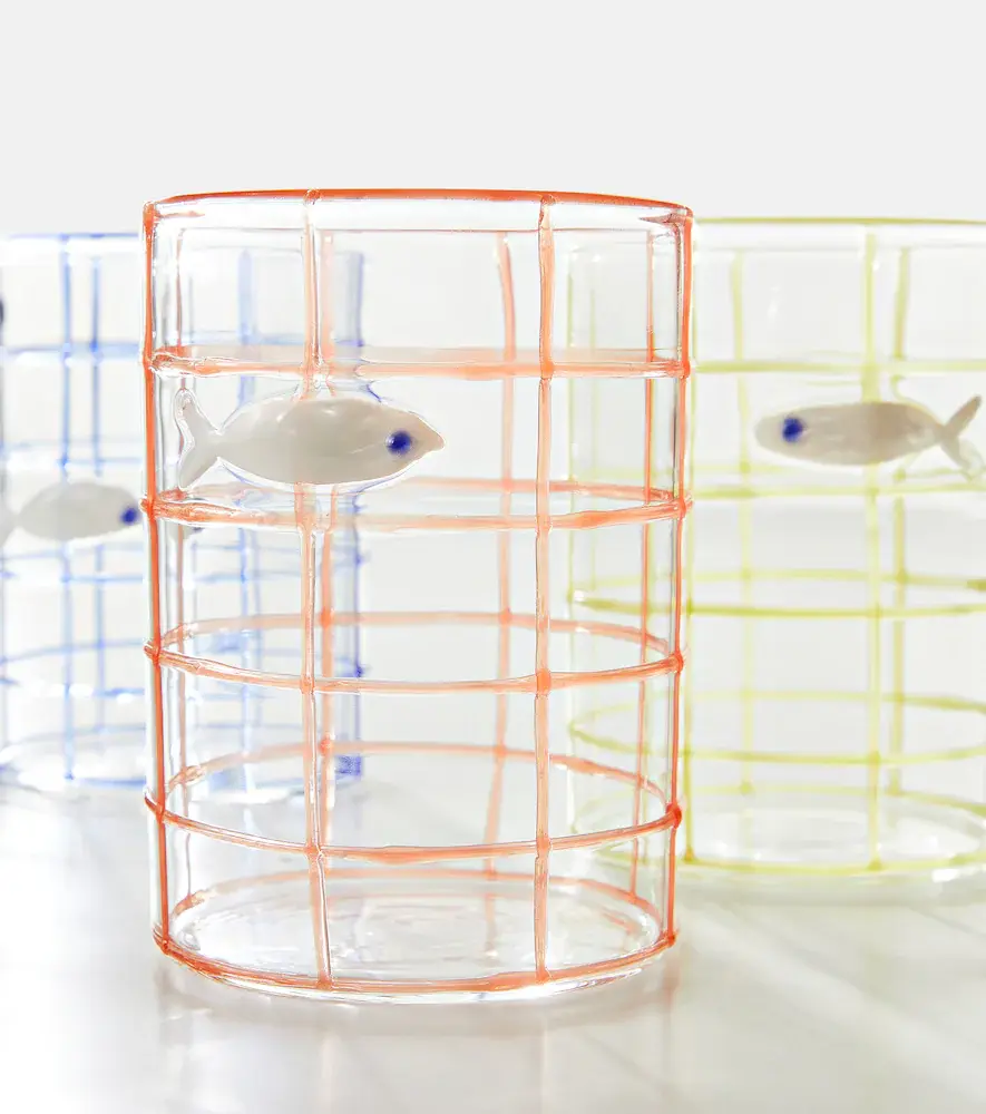Jonathan Adler Amalfi set of 4 glasses | Thumbnail 2