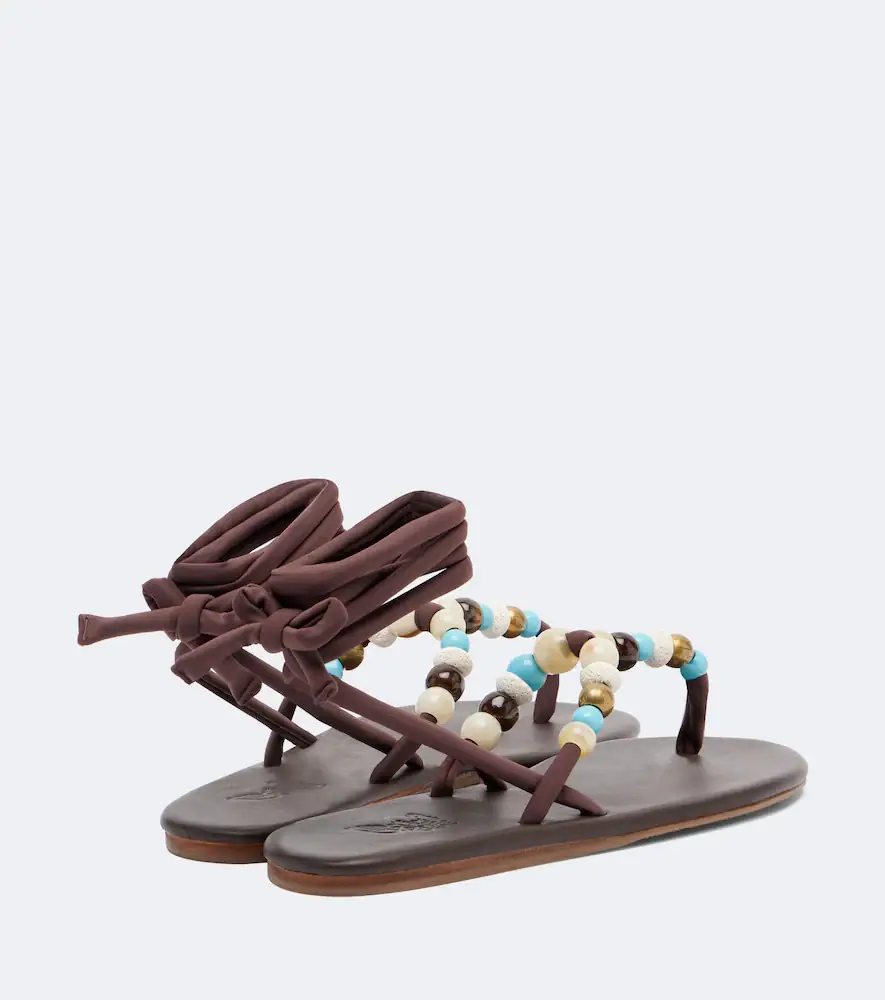 Ancient Greek Sandals Katia beaded thong sandals | Thumbnail 3 Ancient Greek Sandals Katia beaded thong sandals | Thumbnail 3