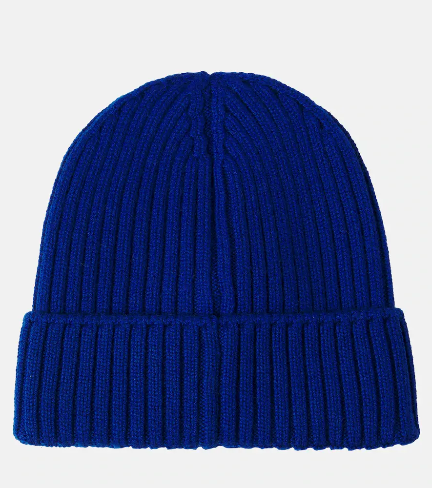 Moncler Enfant Logo virgin wool beanie | Thumbnail 3 Moncler Enfant Logo virgin wool beanie | Thumbnail 3