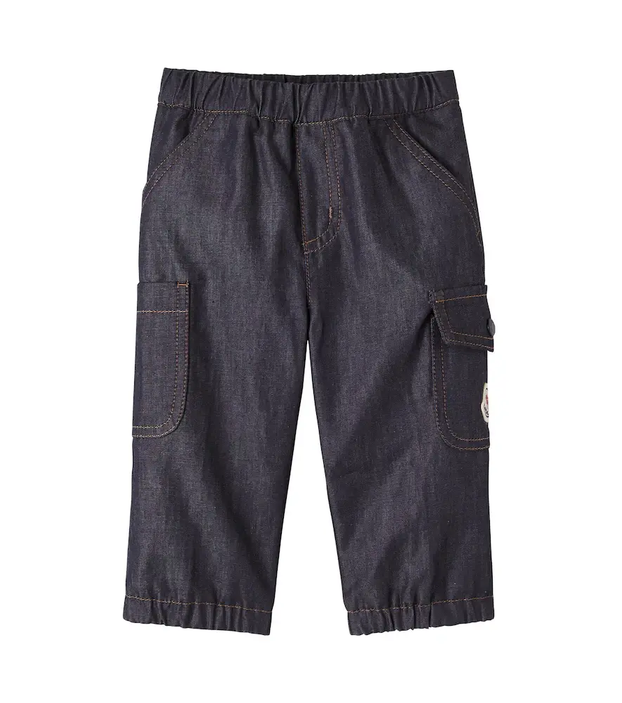 Moncler Enfant Baby cargo jeans | Image 1 Moncler Enfant Baby cargo jeans | Image 1